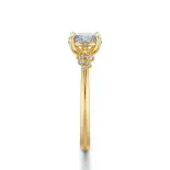 Pierścionek zaręczynowy owalny diament 0.60ct SBPZ_053